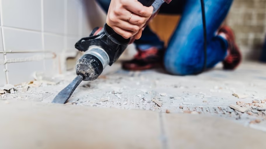 Tile Removal in Flooring Renovations